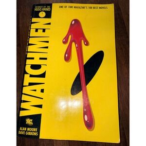 Watchmen Graphic Novel DC Comics Alan Moore Dave‎ Gibbons TPB ISBN 9780930289232